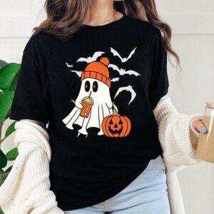 Halloween Ghost Shirt, Cute Halloween Shirt, Halloween Spooky Season T-shirt